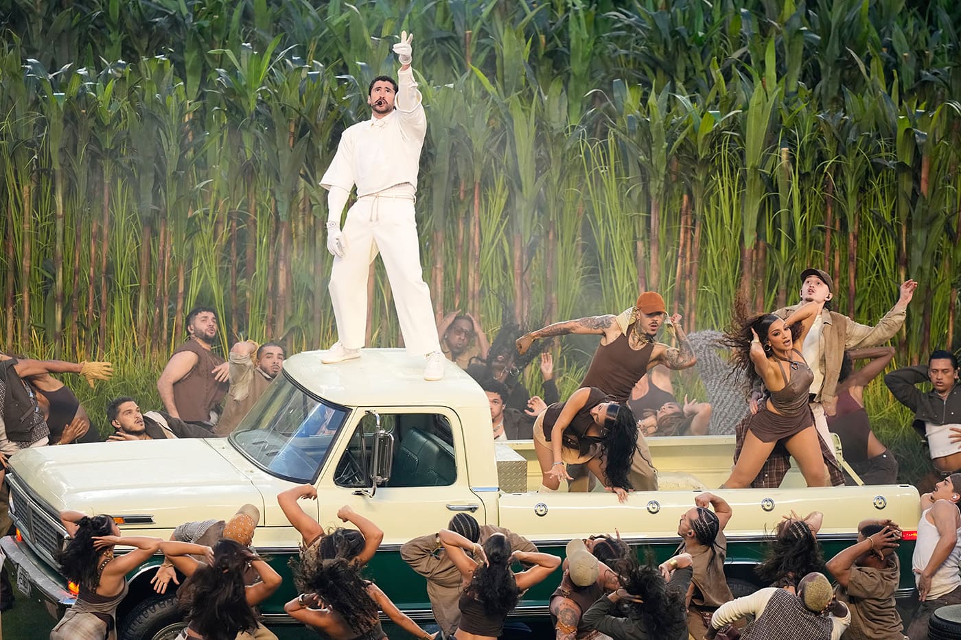 Bad Bunny World Tour Crowd
