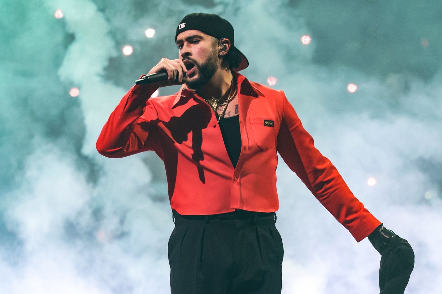 Bad Bunny Stage Setup
